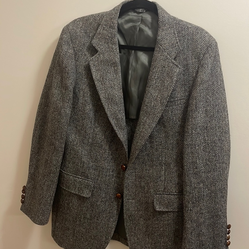 Vintage sport coat 100% pure Scottish wool